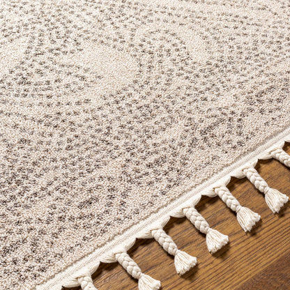 Birdwood Cream & Brown Area Rug - Decor Addict, LLC