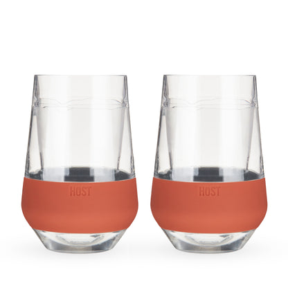 Wine FREEZE™ XL in Terra Cotta, Set of 2 - Decor Addict, LLC