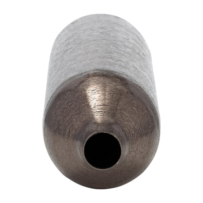 Metal, 18"h Cylinder Vase, Black - Decor Addict, LLC