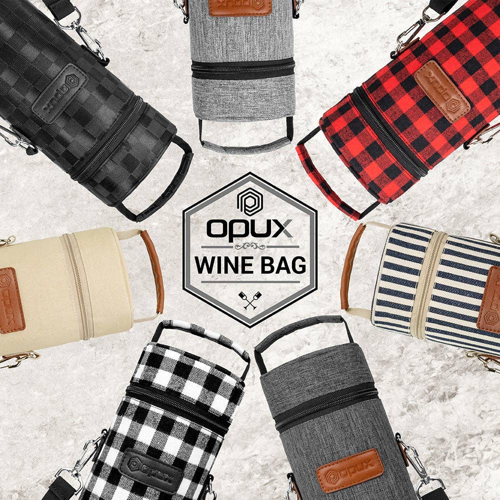 1 Bottle Wine Carrier Bag: Beige / 1 Bottle - Decor Addict, LLC