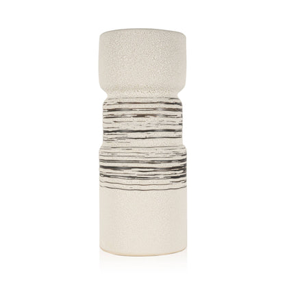 Linden Ceramic Table Vase, Small - Decor Addict, LLC