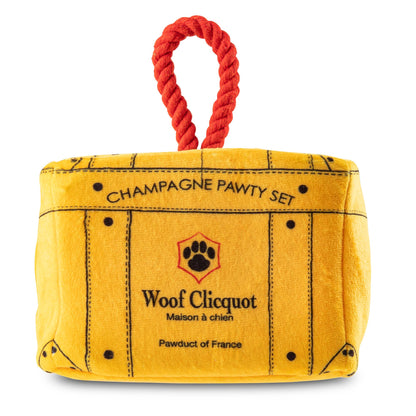 Woof Clicquot -  Pawty Set Burrow Dog Toy - Decor Addict, LLC