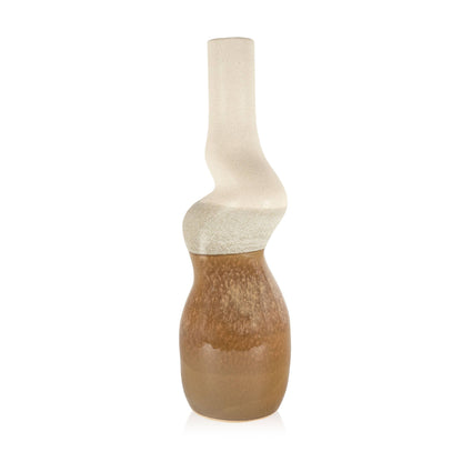 Montego Ceramic Floor Vase, Large - Decor Addict, LLC
