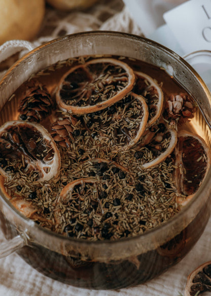 Lemon Orchard Simmer Pot | Lemon Rosemary Peppercorn - Decor Addict, LLC