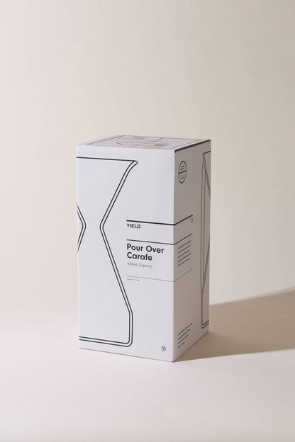 Clear Pour Over Carafe - Decor Addict, LLC