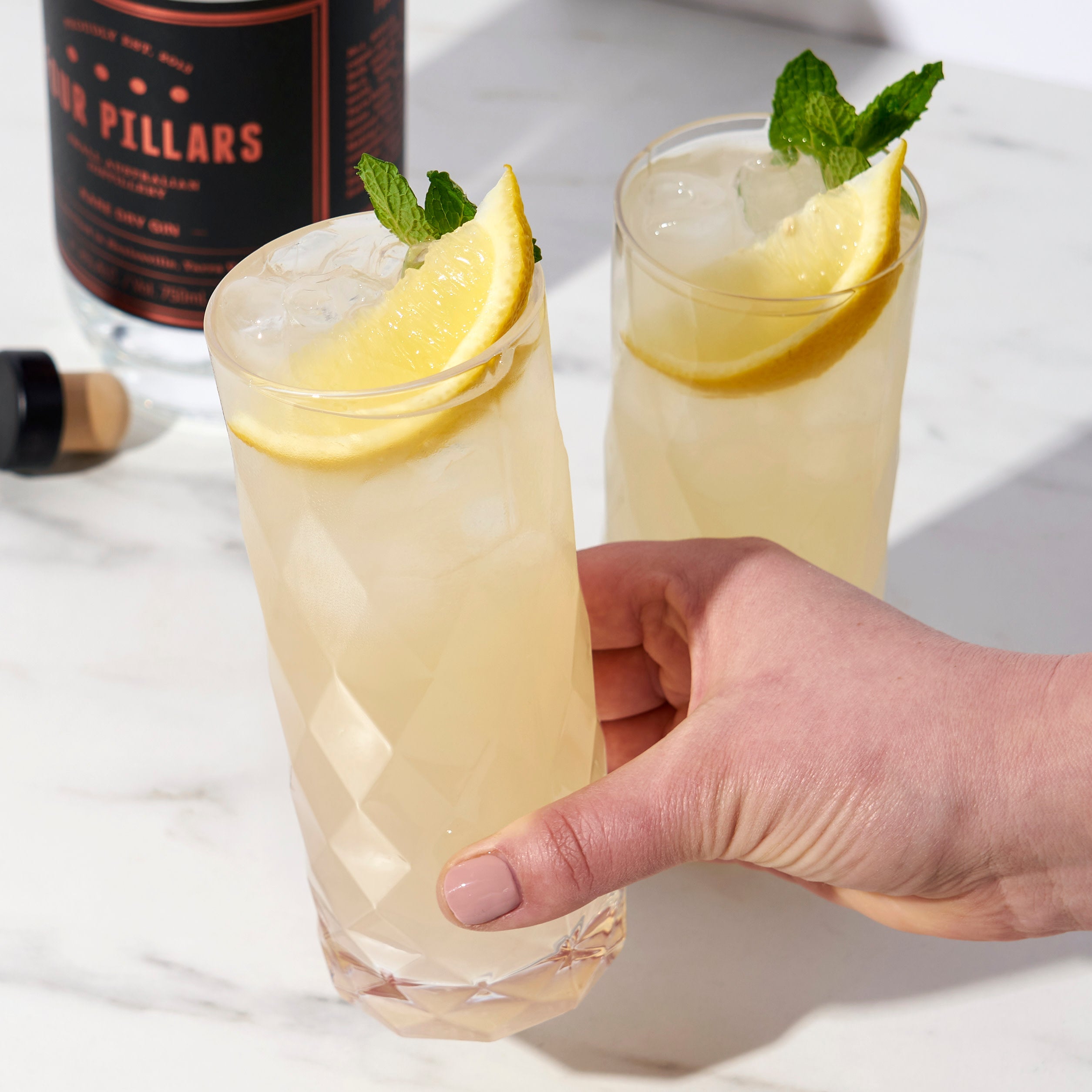 Gem Crystal Highball Glasses - Thumbnail 3