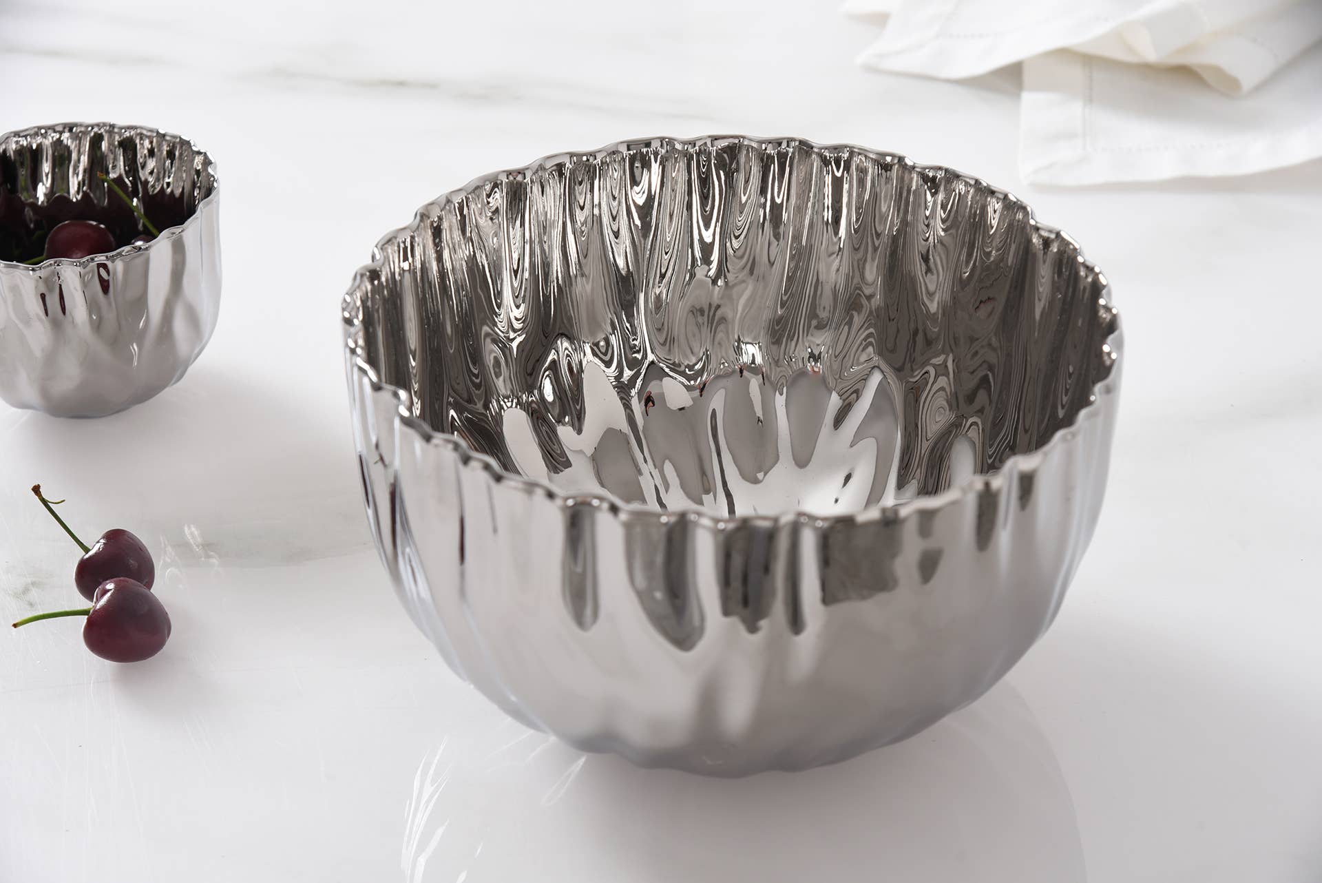 Mascali Argento Medium Bowl - Thumbnail 5