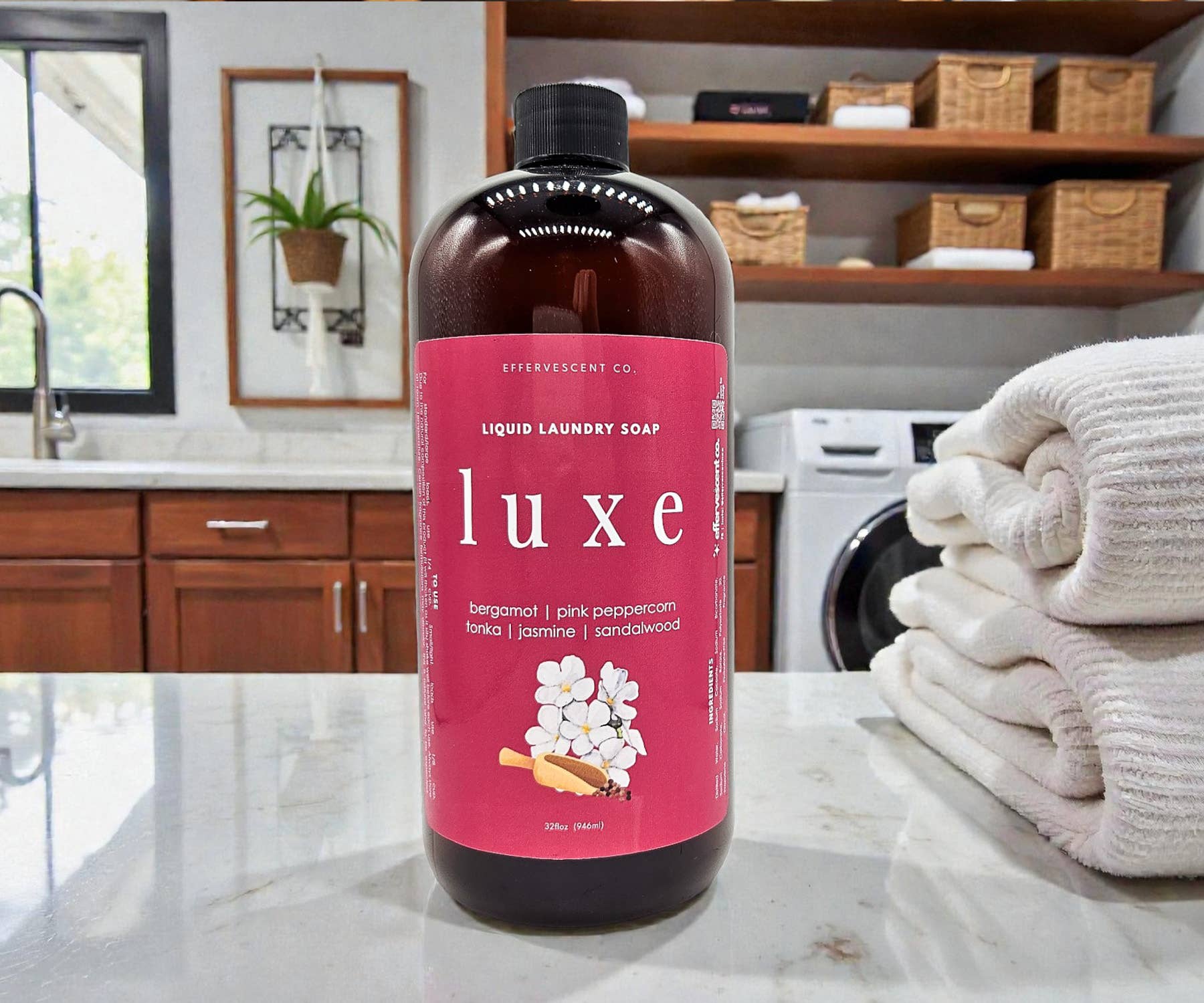 Luxe | 32oz Liquid Laundry Soap - Decor Addict, LLC
