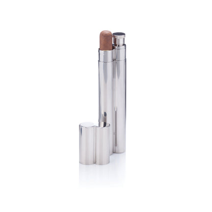 Stainless Steel Cigar Holder and Flask - Decor Addict, LLC