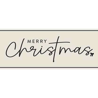 Paper Table Runner - Merry Christmas: Material - Decor Addict, LLC