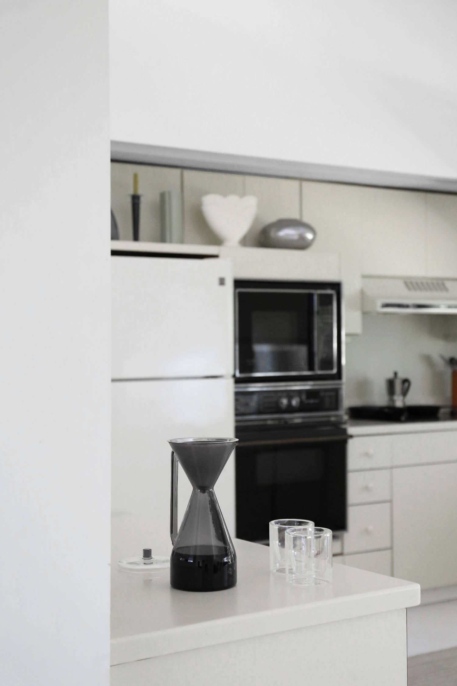 Gray Pour Over Carafe - Decor Addict, LLC