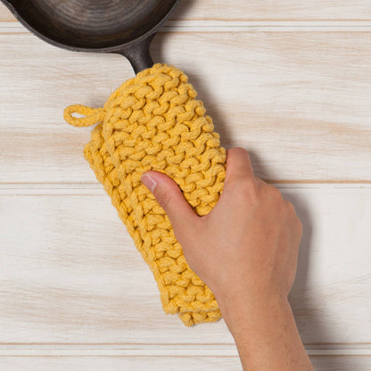 Ochre Knit Potholder - Decor Addict, LLC
