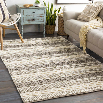 Valley Cream&Beige Scandi Boho Carpet - Decor Addict, LLC