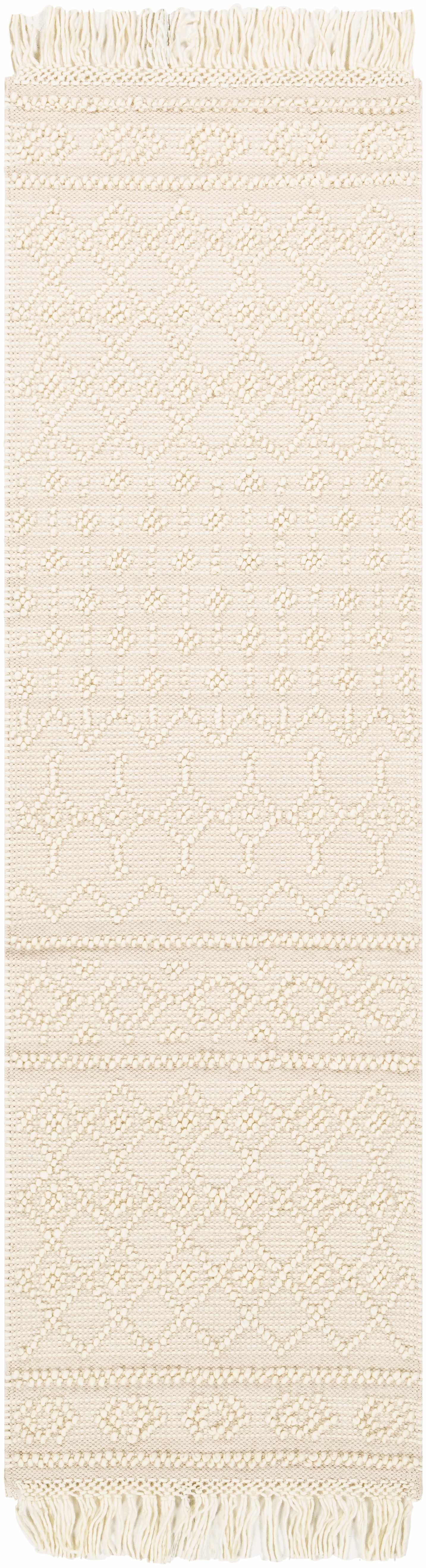 Brothers Beige Wool&Cotton Rug - Decor Addict, LLC