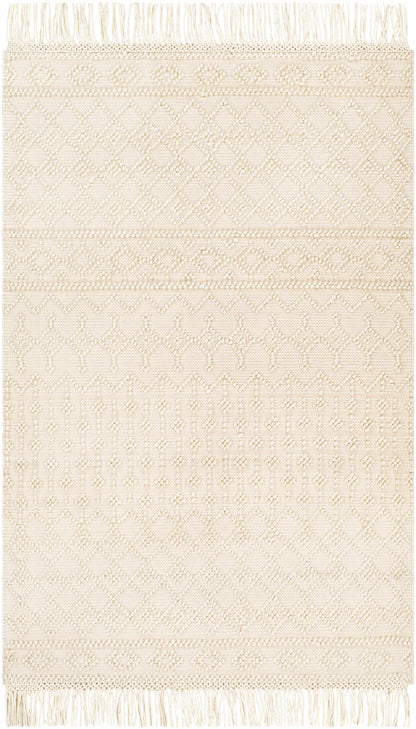 Brothers Beige Wool&Cotton Rug - Decor Addict, LLC