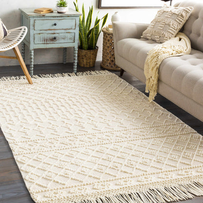 Brothers Beige Wool&Cotton Rug - Decor Addict, LLC
