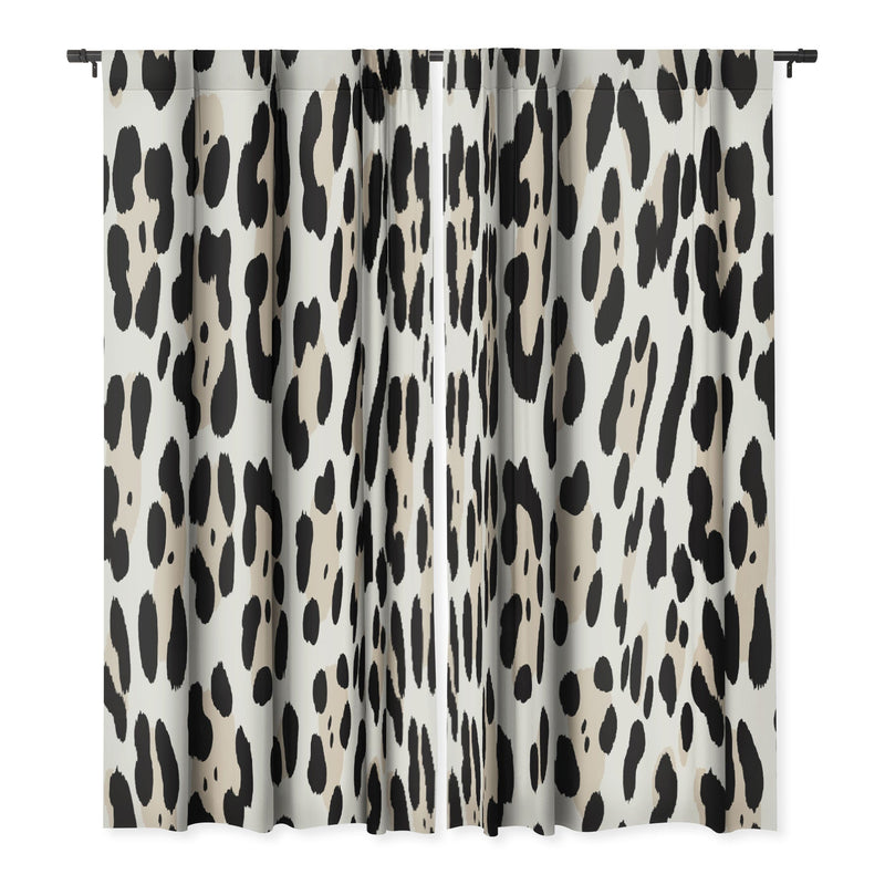 Snow Leopard Faux by Gabriela Simon Window Treatment - Decor Addict, LLC