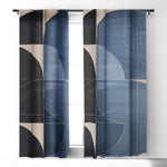 Minimal Geometric Shapes 218 by Gaite Window Treatment - Decor Addict, LLC