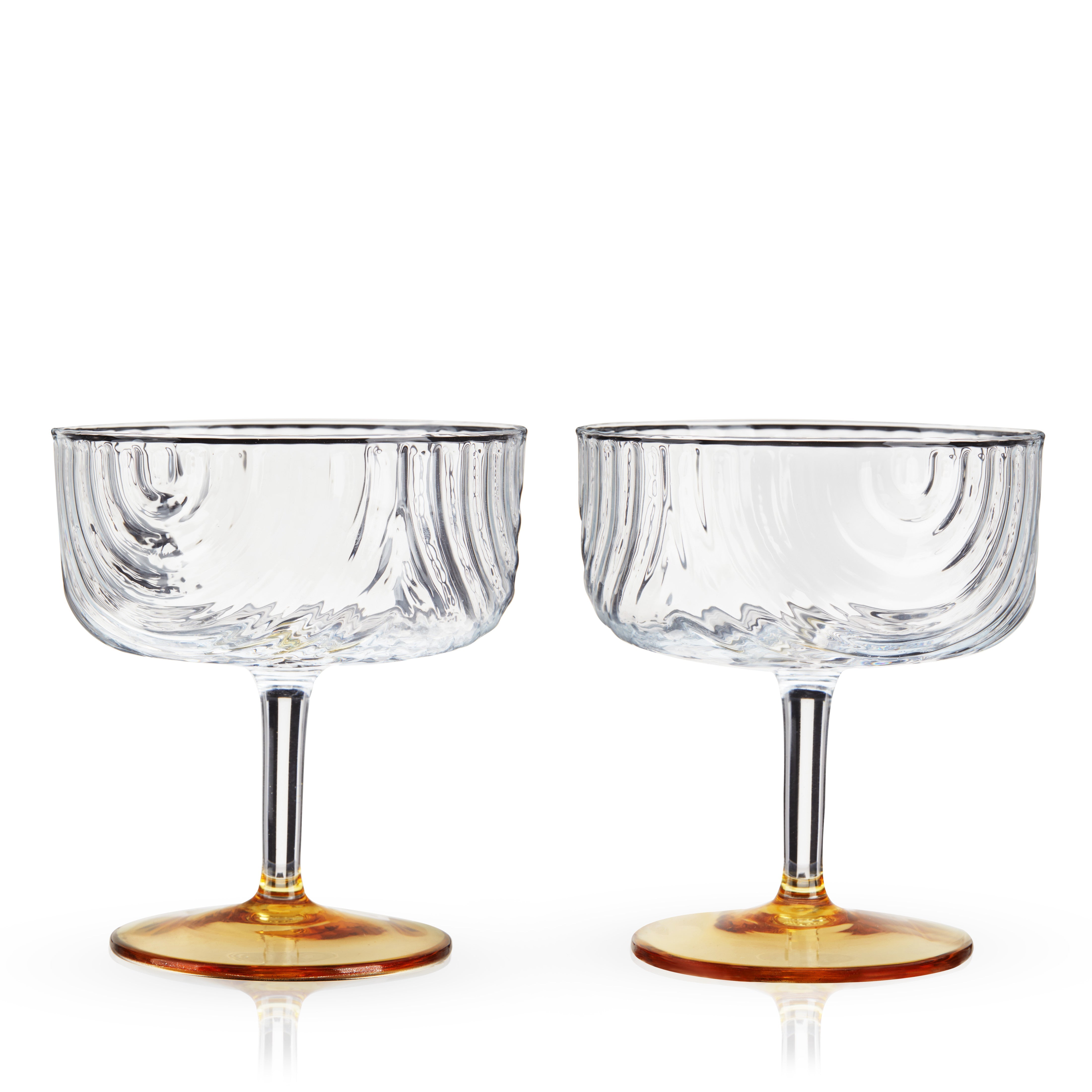 Gatsby Coupe Glasses Set of 2 - Decor Addict, LLC