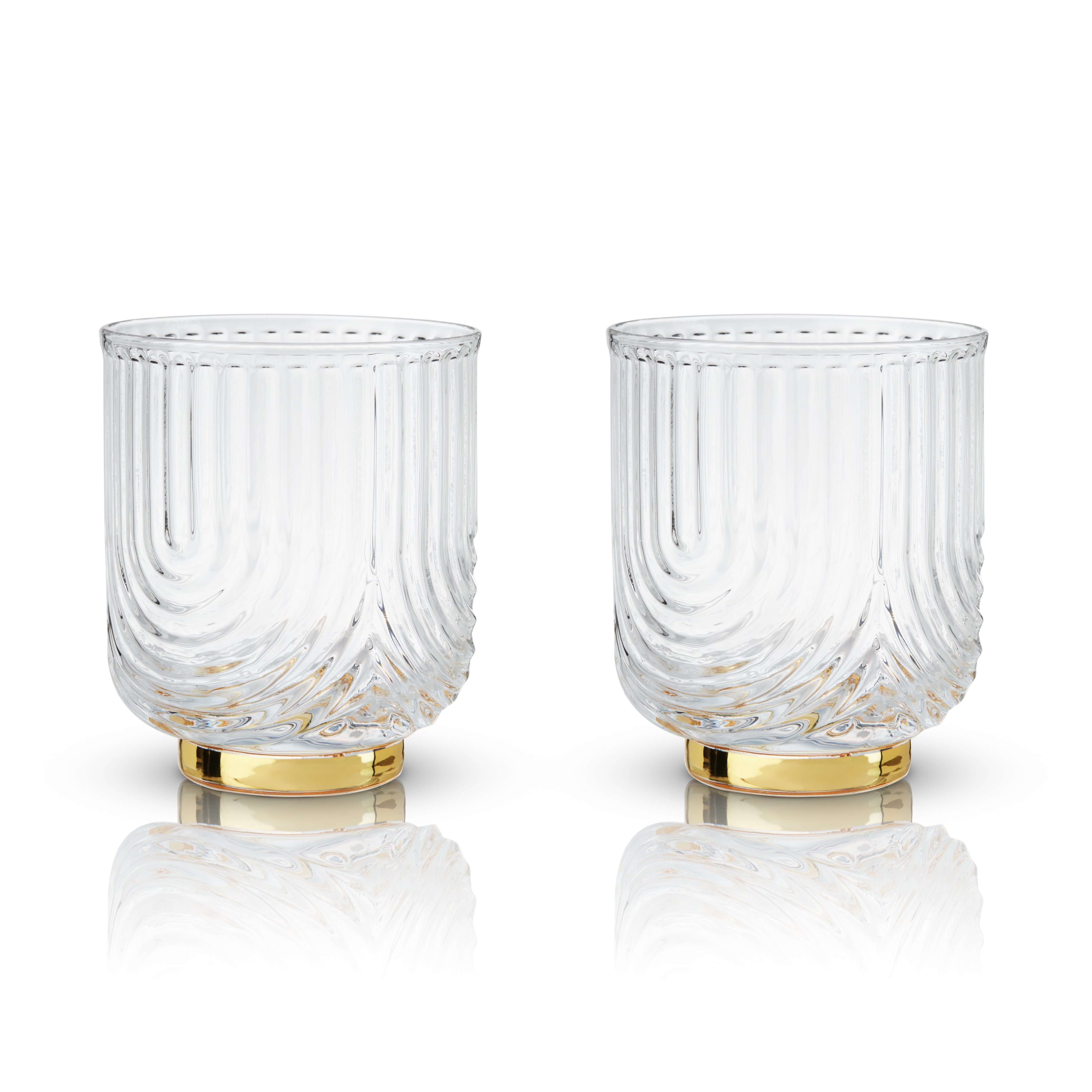 Gatsby Tumblers Set of 2 - Decor Addict, LLC