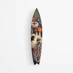 Forest Heart Leaves Acrylic Surfboard Wall Art