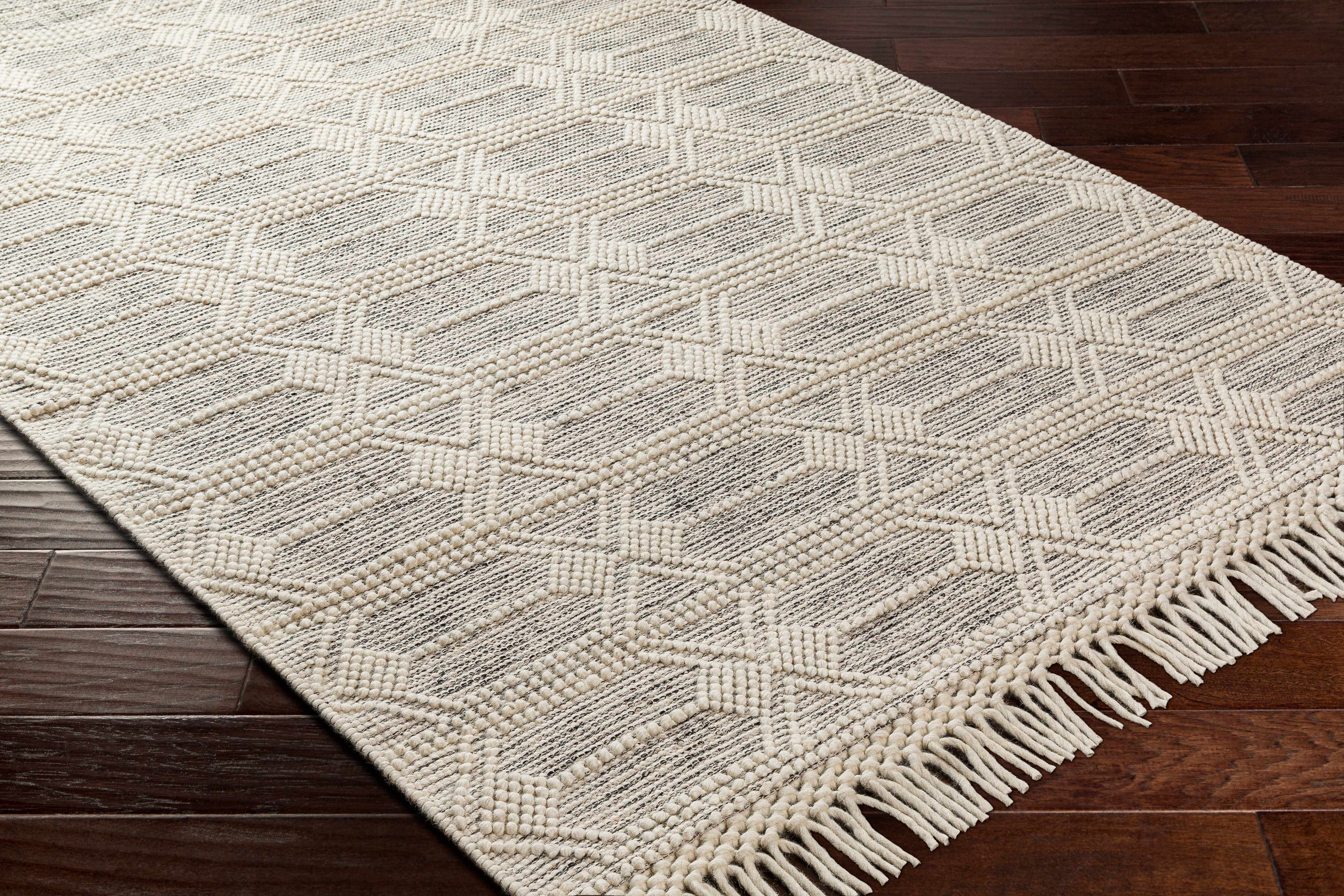 Chars Wool Tasseled Area Rug - Decor Addict, LLC