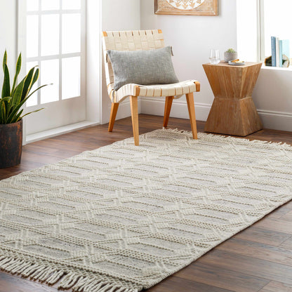 Chars Wool Tasseled Area Rug - Decor Addict, LLC