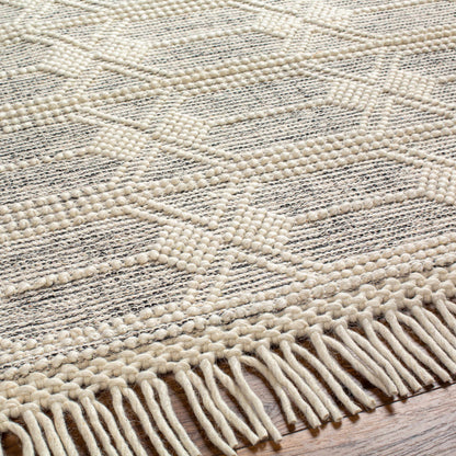 Chars Wool Tasseled Area Rug - Decor Addict, LLC