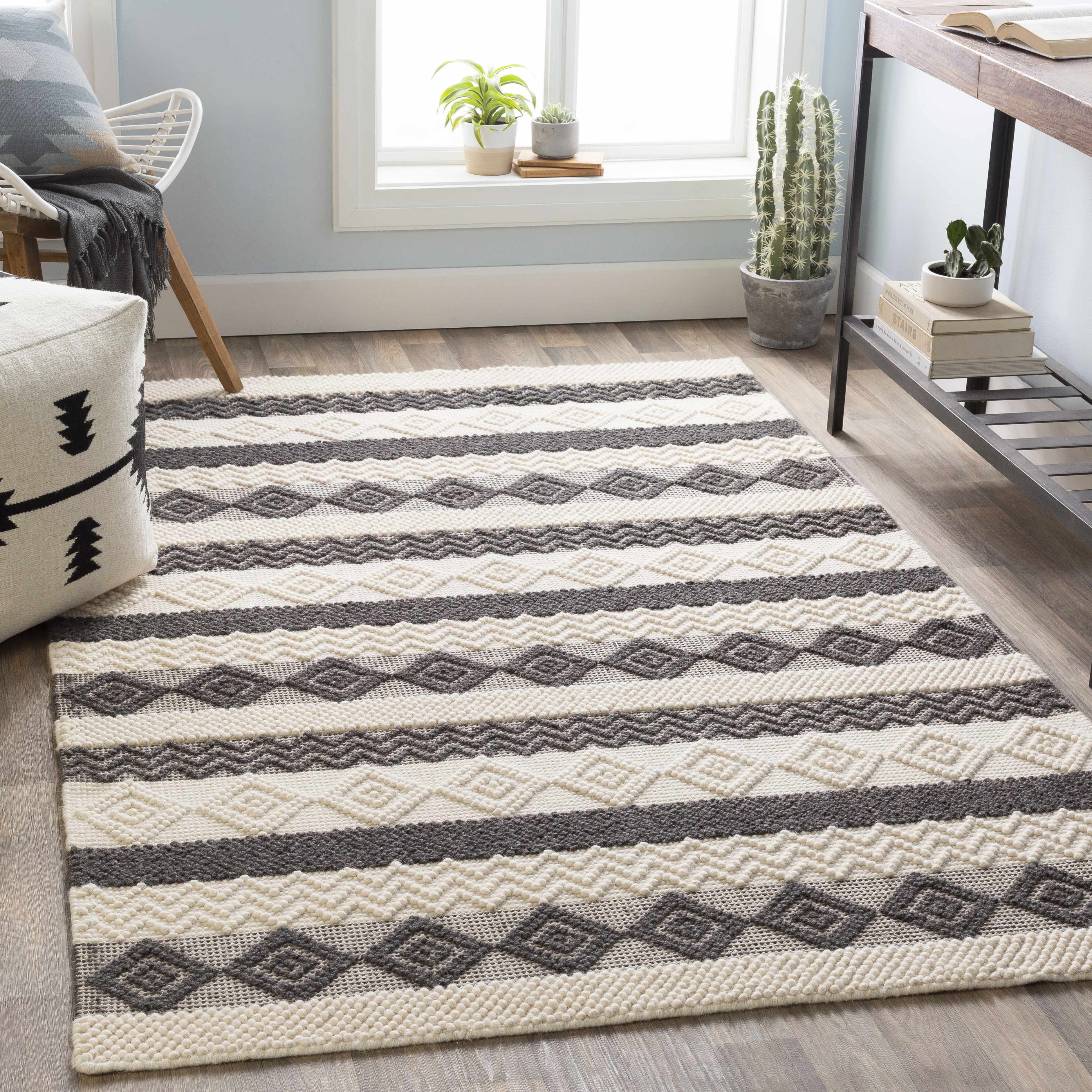Carrsville Wool Area Rug - Decor Addict, LLC