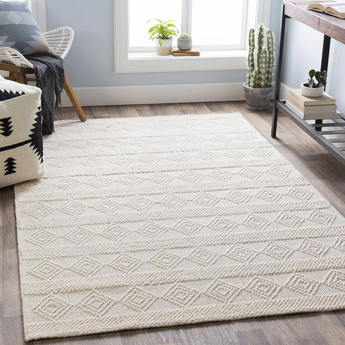 Bolinger Wool Area Rug - Decor Addict, LLC