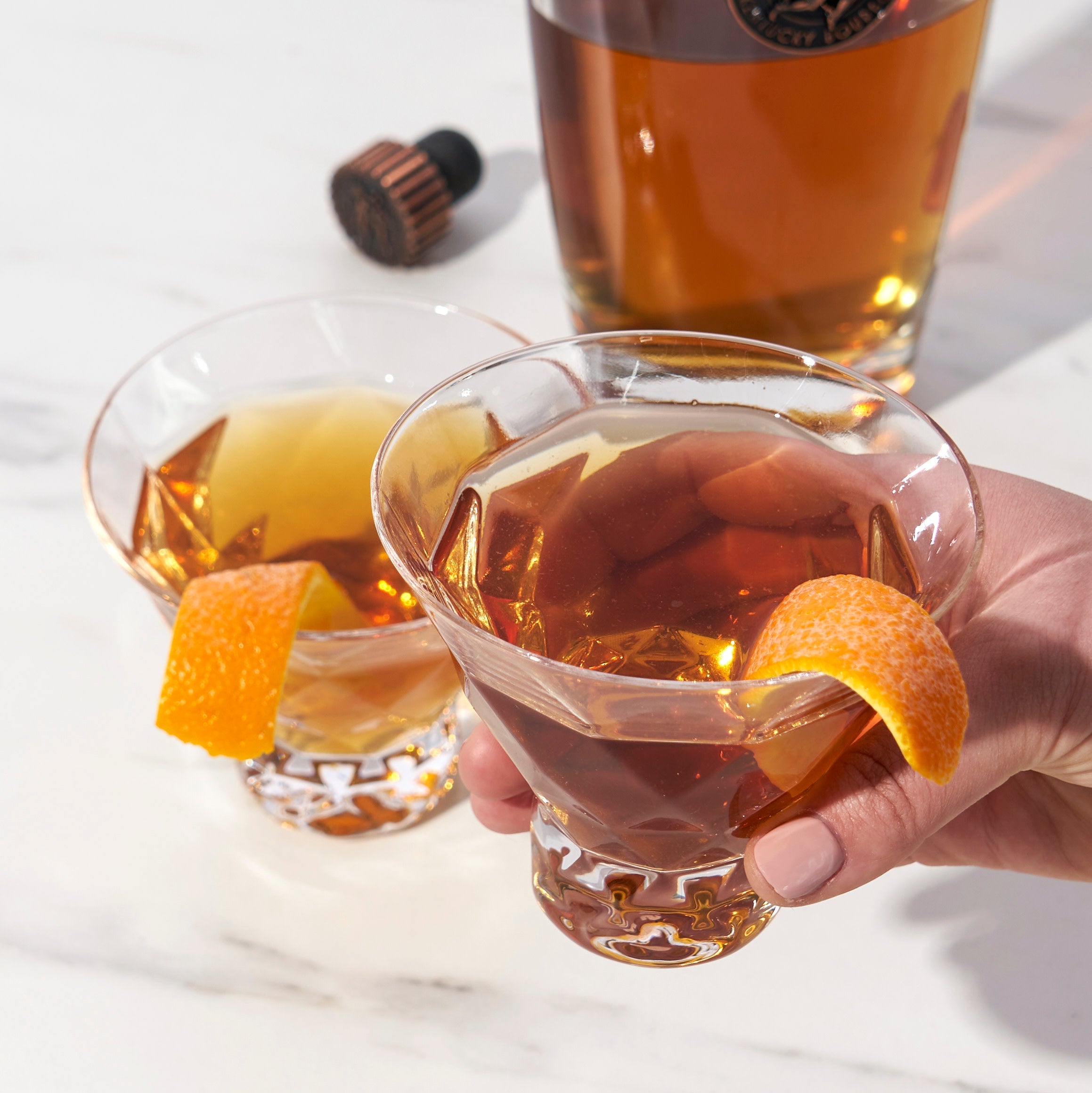 Gem Crystal Martini Glasses - Thumbnail 5