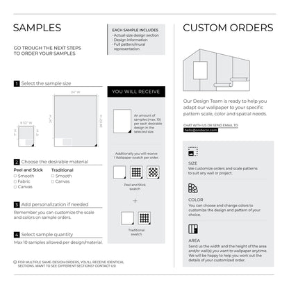 Abstract Wallpaper with Flowing Vertical Waves in Yellow and Ochre - D836 - Decor Addict, LLC