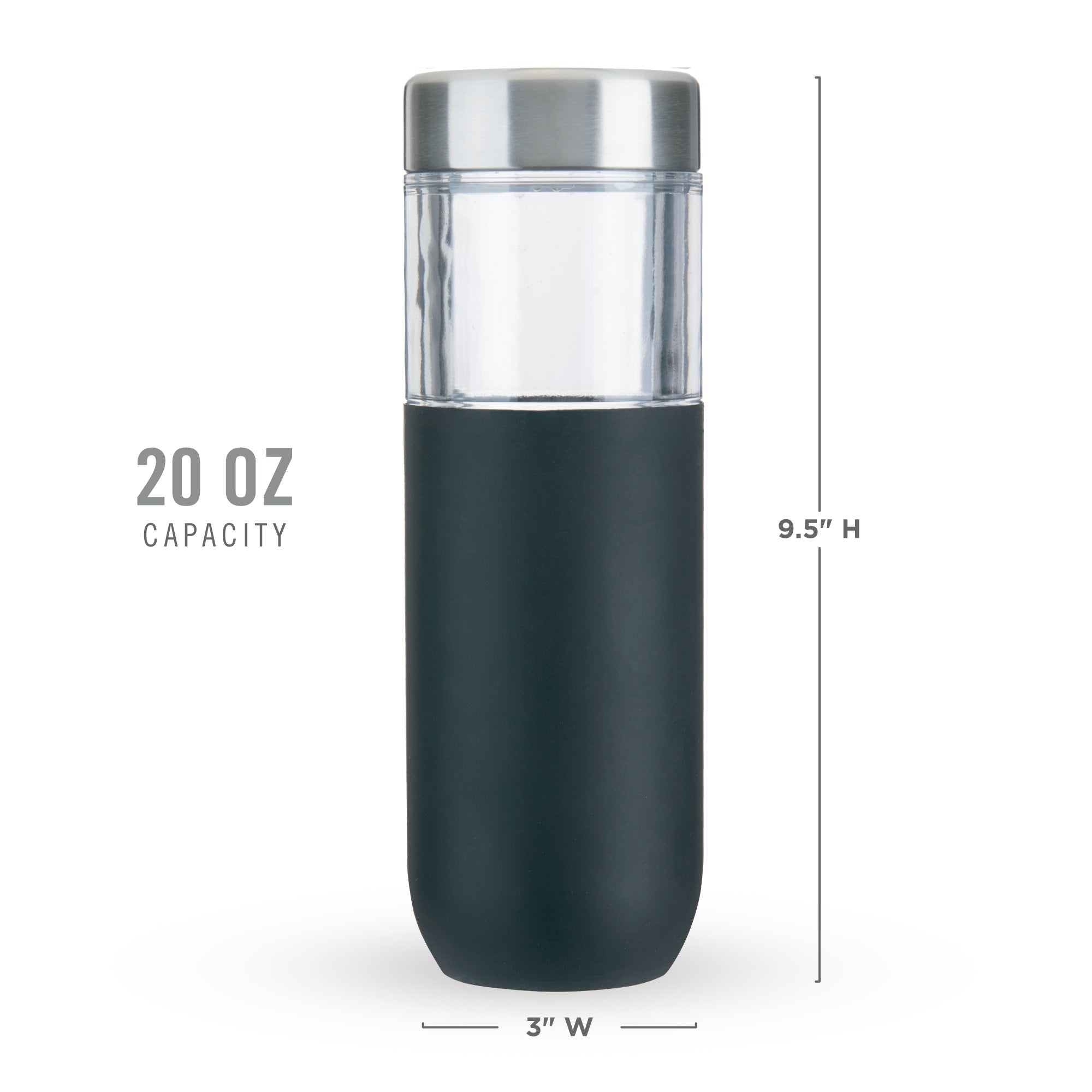 FREEZE™ Bottle in Black - Decor Addict, LLC