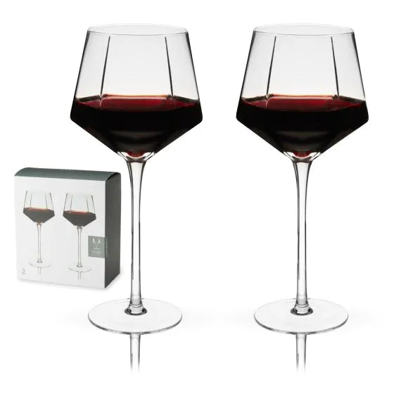 Seneca Crystal Wine Glasses Viski®