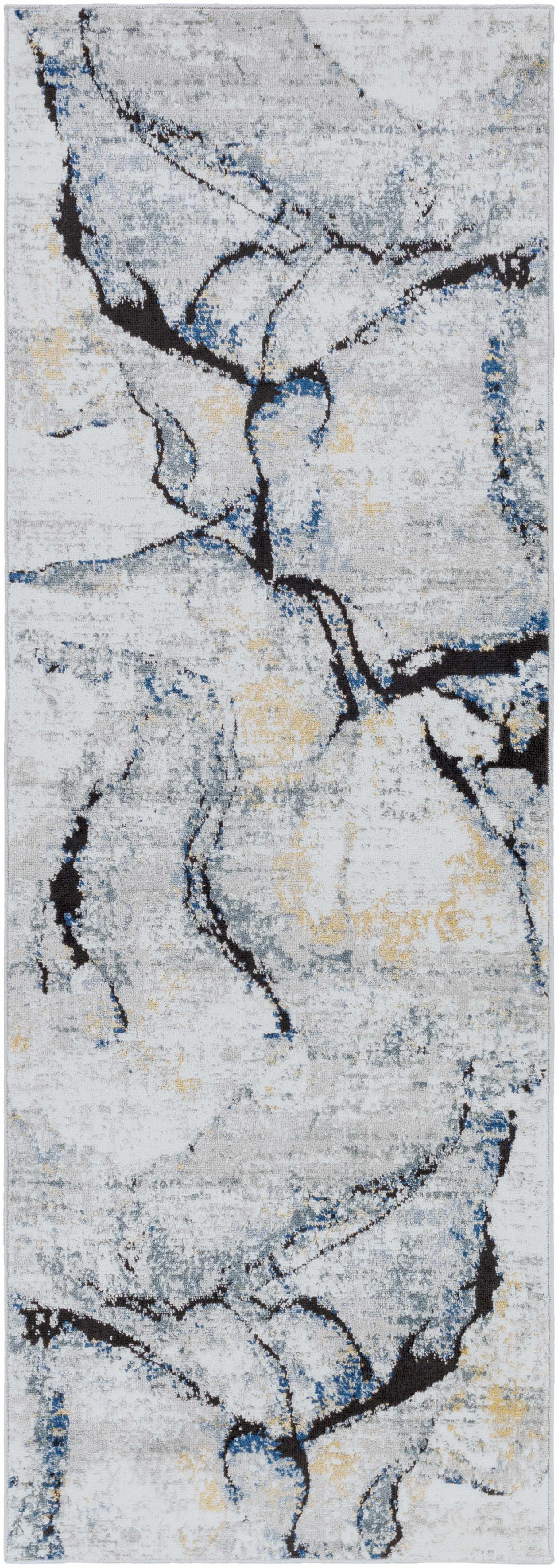 Fremantle Gray Marble Rug - Decor Addict, LLC