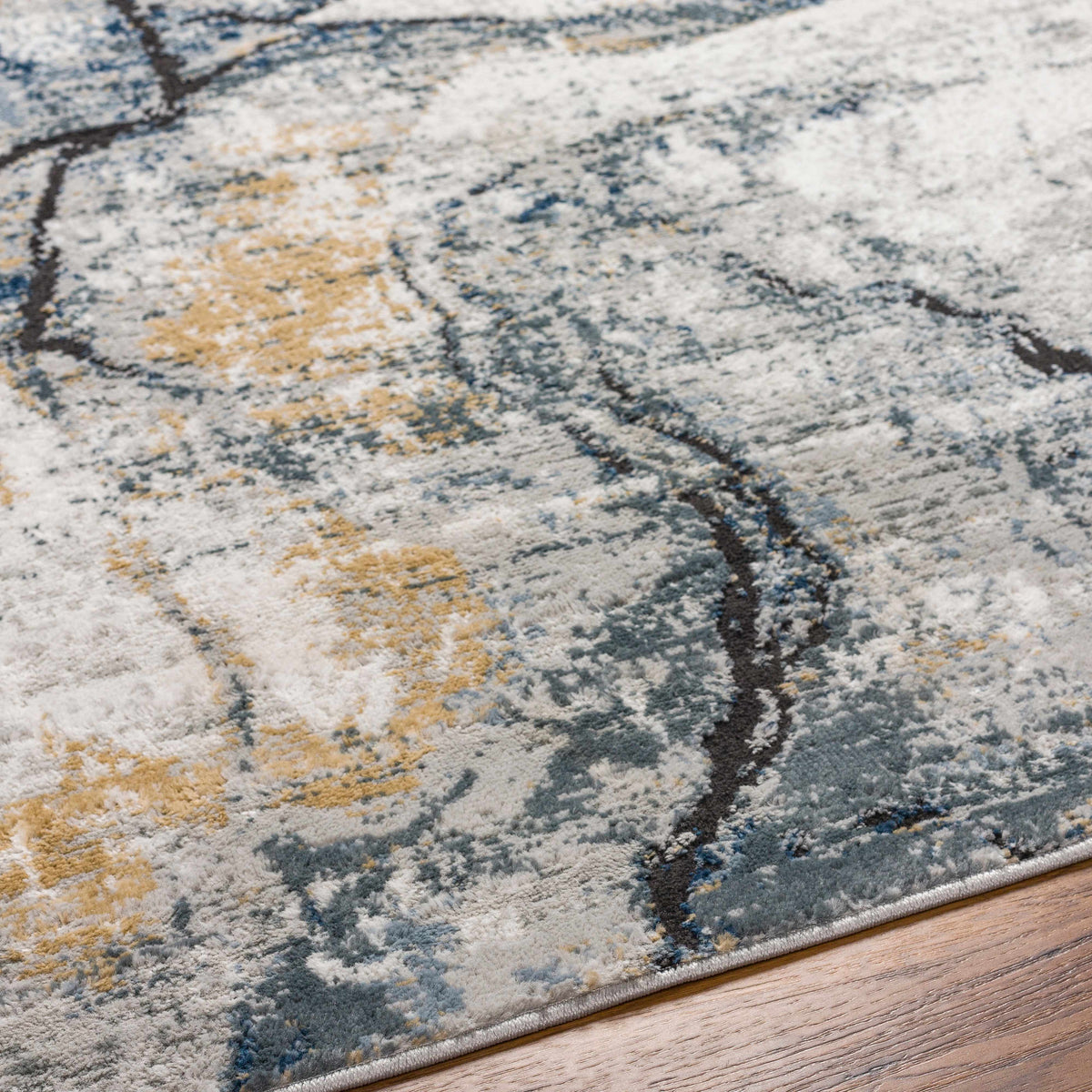 Fremantle Gray Marble Rug - Decor Addict, LLC