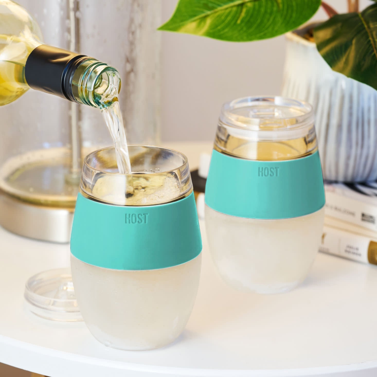 Wine FREEZE™ in Mint, Set of 2 - Decor Addict, LLC