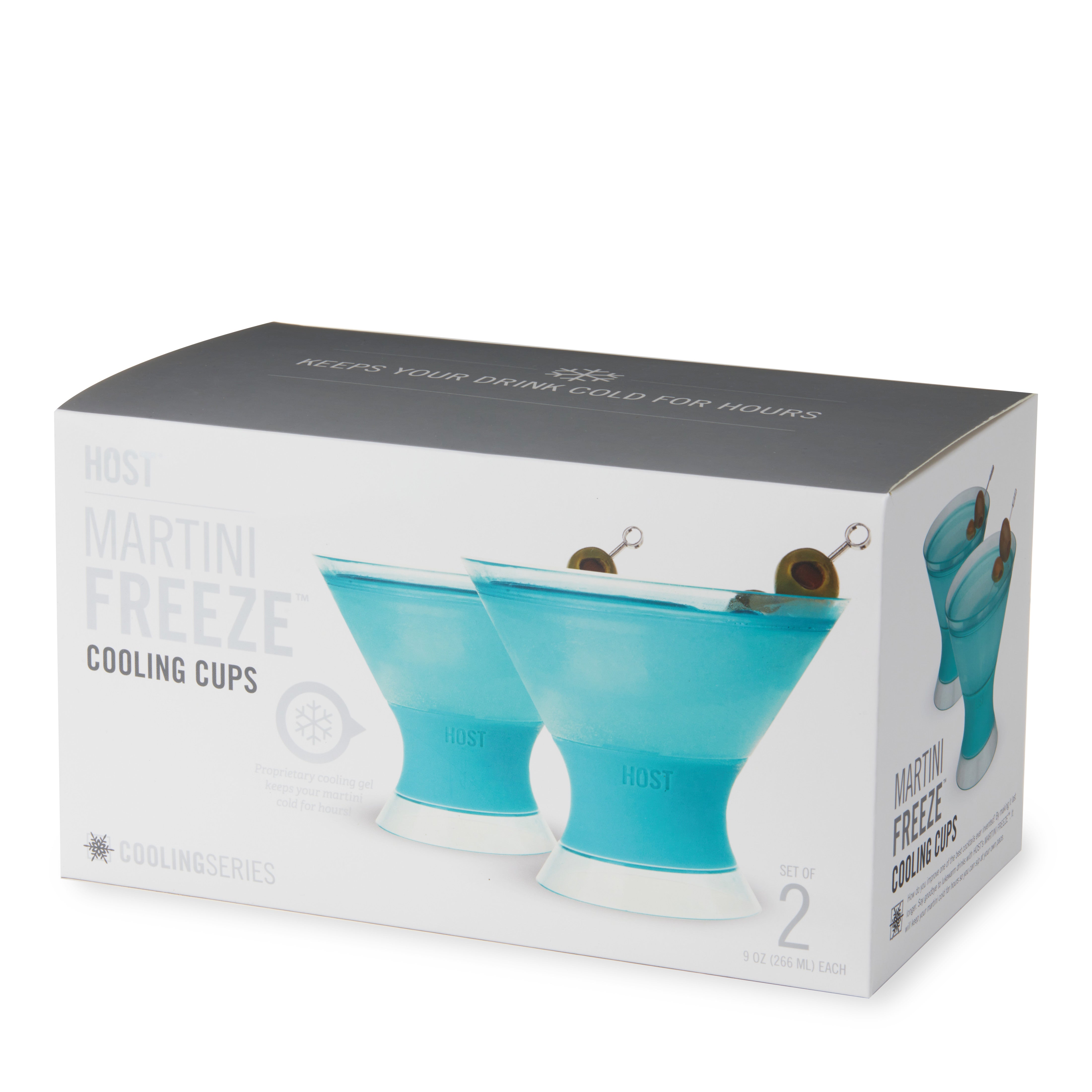 Martini FREEZE in Tinted Aqua, Set of 2 - Thumbnail 3