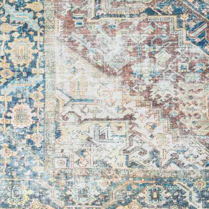 Blue Catigpian Distressed Washable Area Rug - Decor Addict, LLC