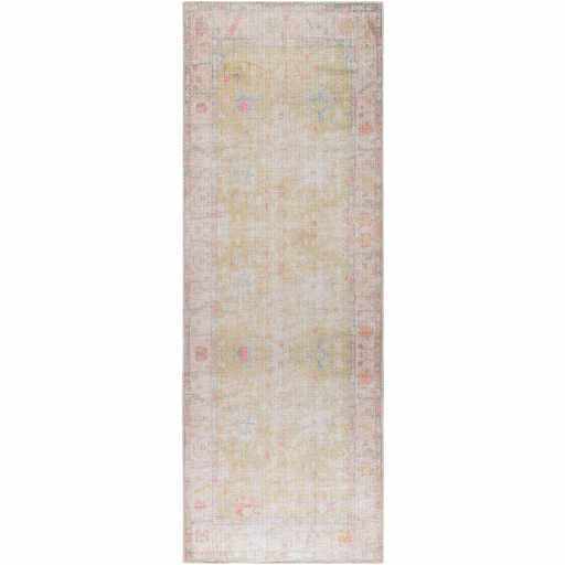 Bozkurt Distressed Washable Rug - Decor Addict, LLC