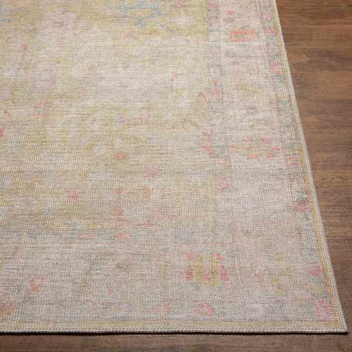 Bozkurt Distressed Washable Rug - Decor Addict, LLC