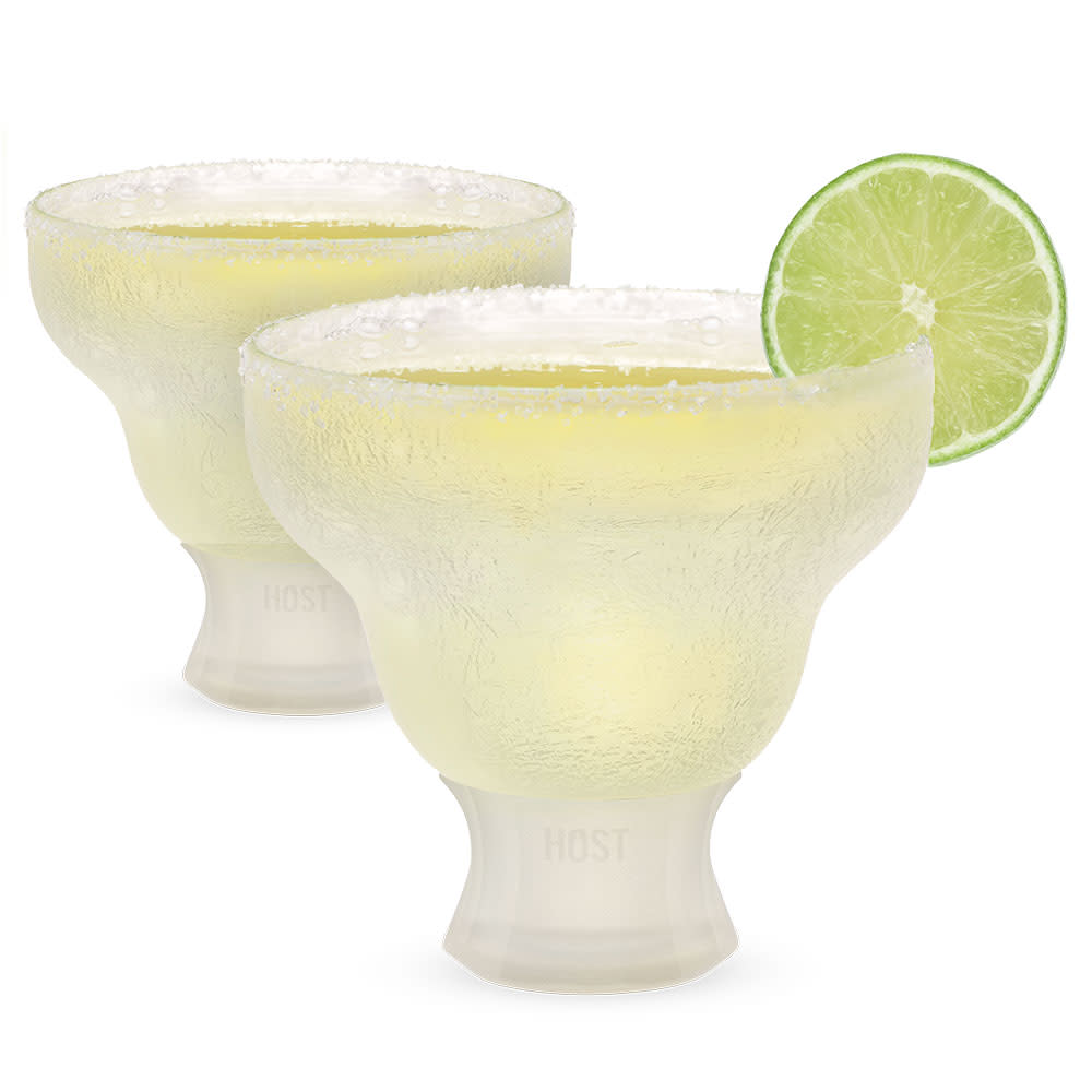 Glass Margarita FREEZE™ , Set of 2 - Decor Addict, LLC