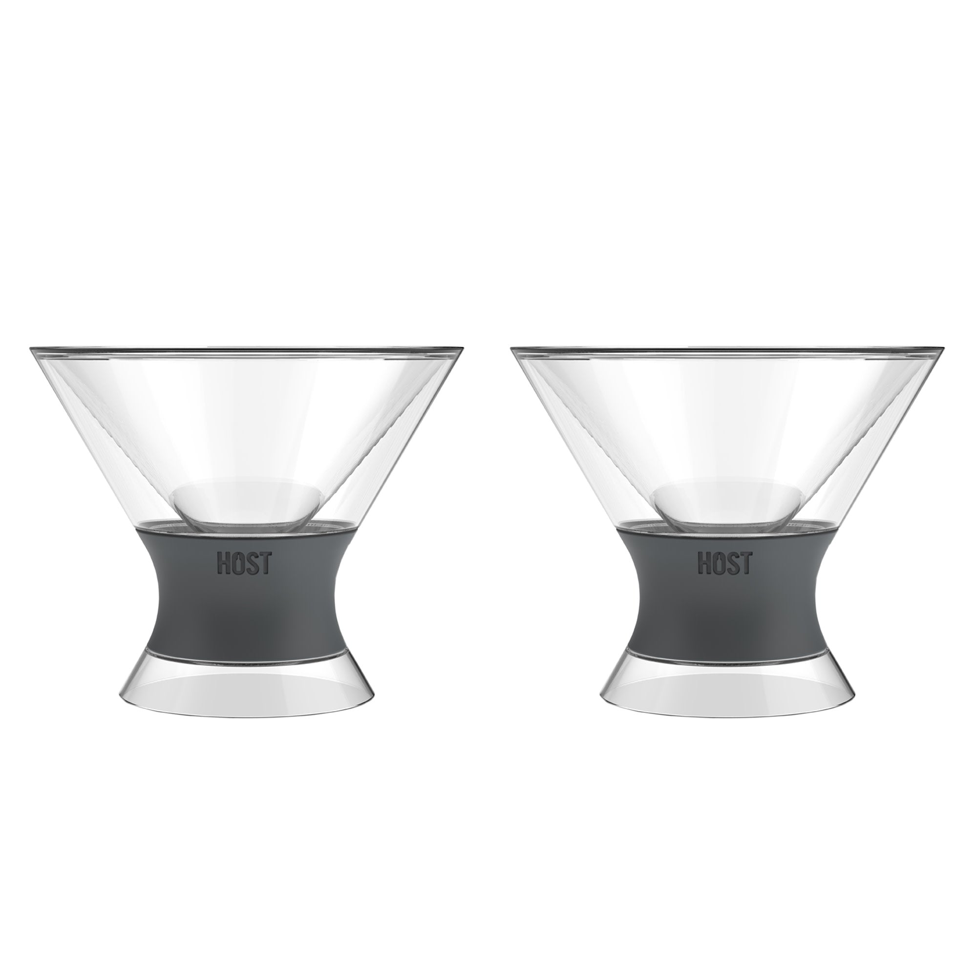Martini FREEZE™ in Gray, Set of 2 - Decor Addict, LLC