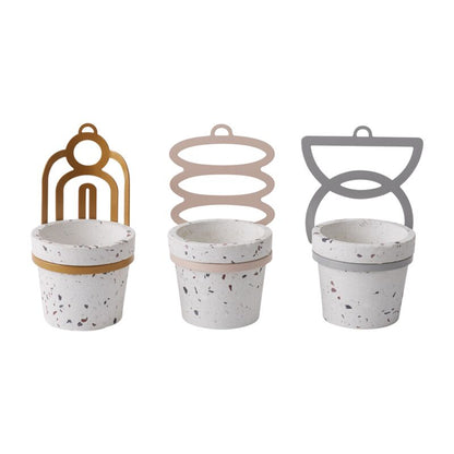 Lazaro Hanging Pot 4"x 3.75 - Decor Addict, LLC