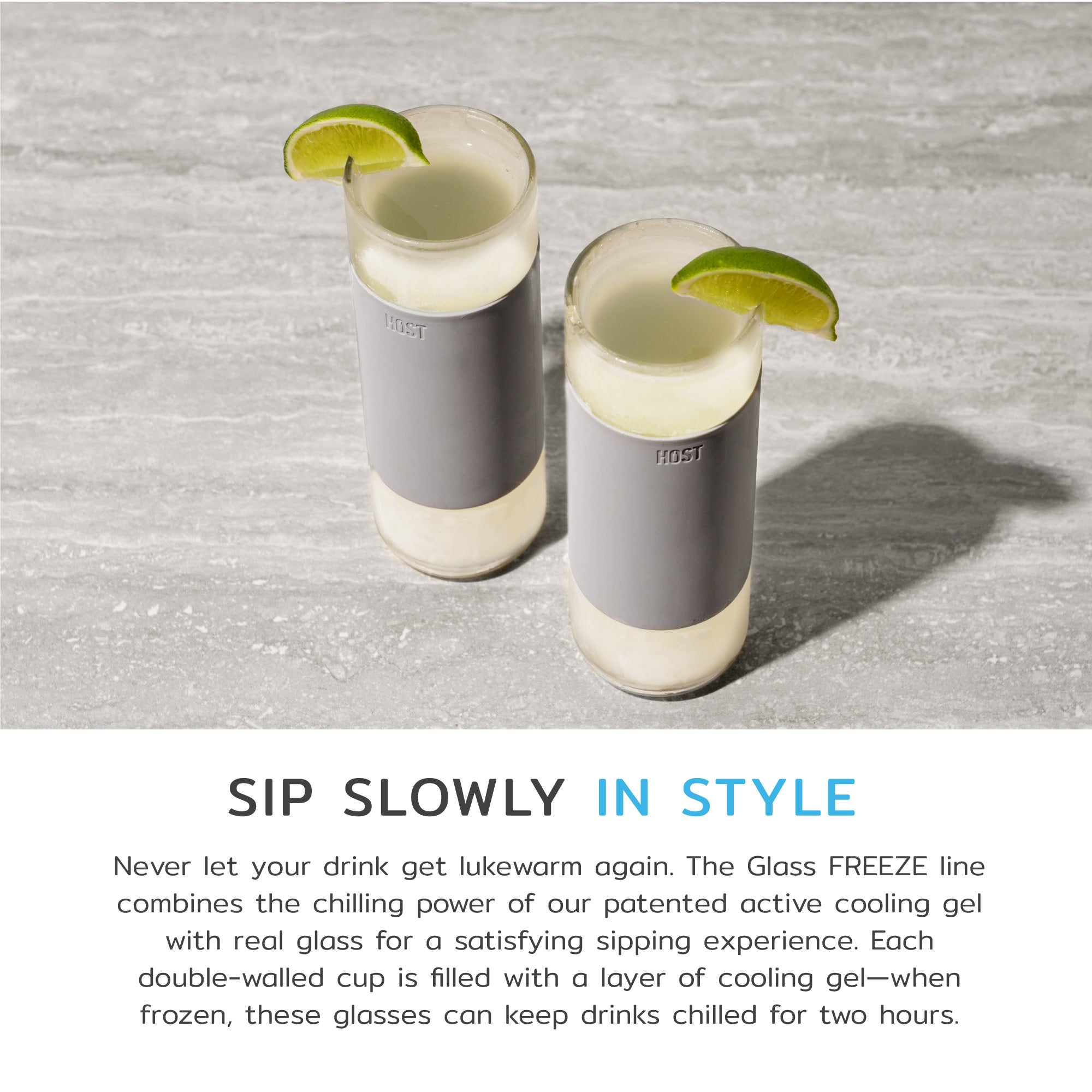 Glass Highball FREEZE Set of 2 - Thumbnail 5