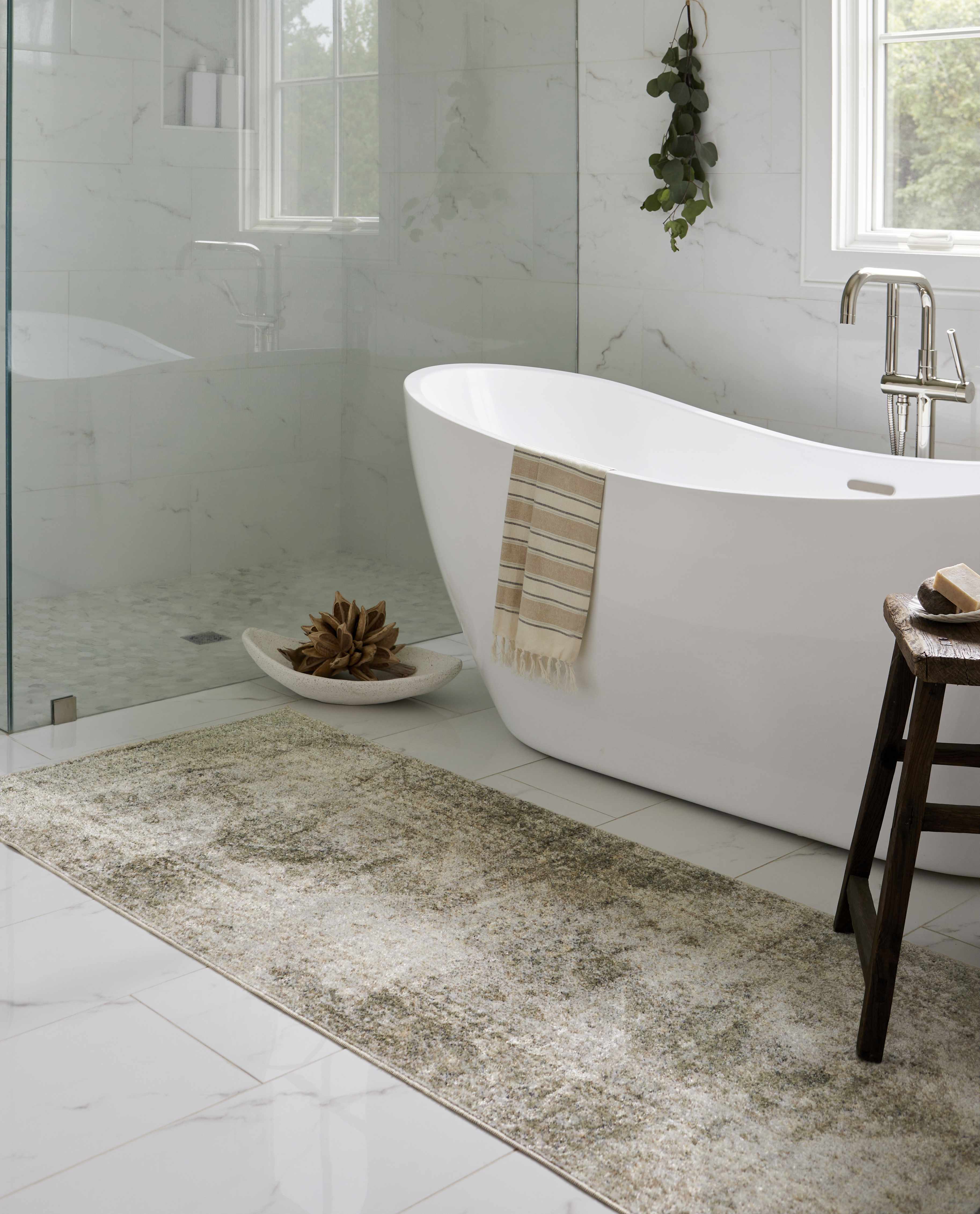 Gael Cream Washable Area Rug - Decor Addict, LLC