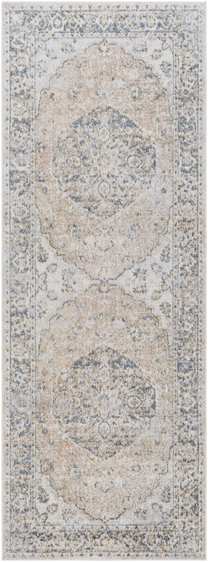 Rudo Beige Washable Area Rug - Decor Addict, LLC