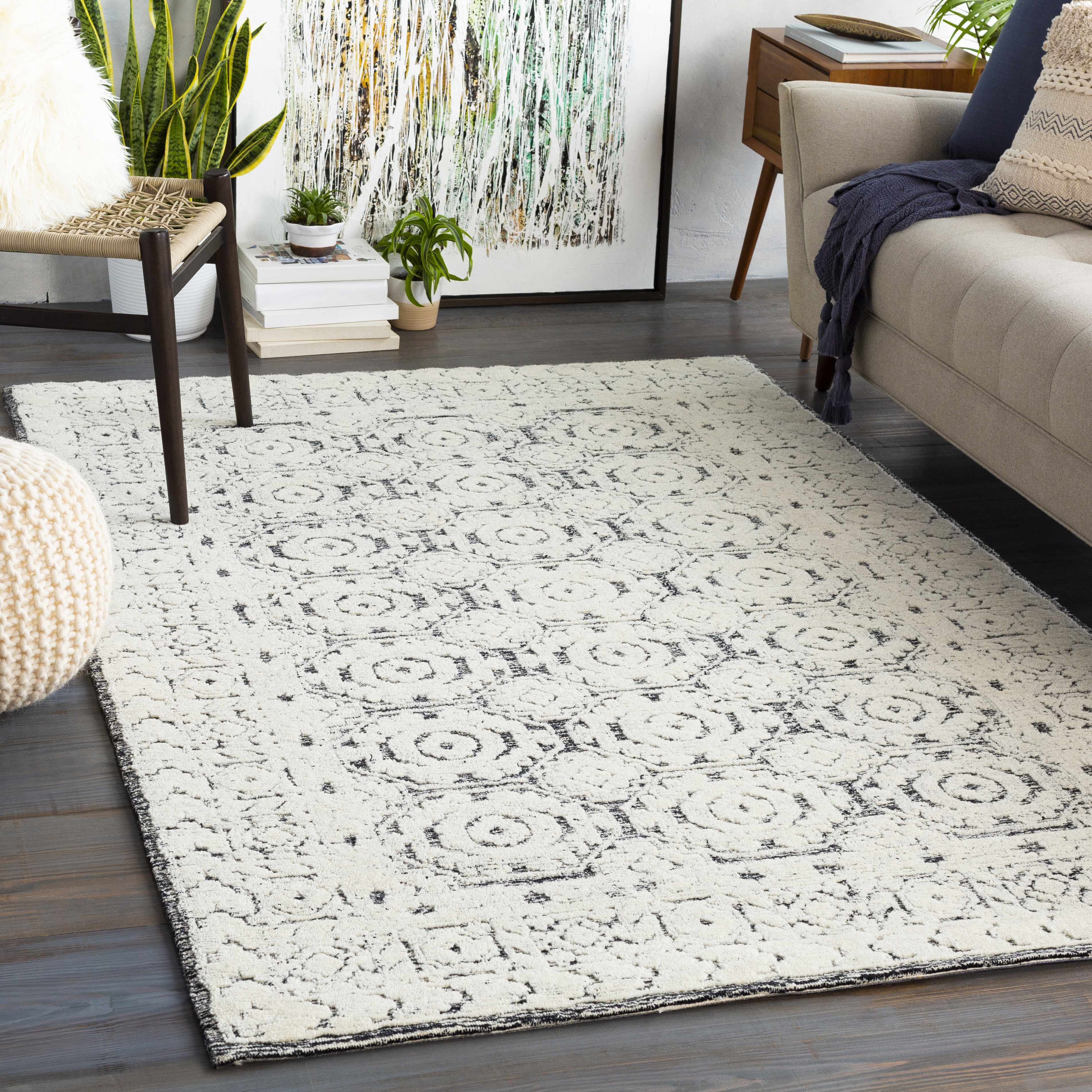 Barneveld Wool Area Rug - Decor Addict, LLC