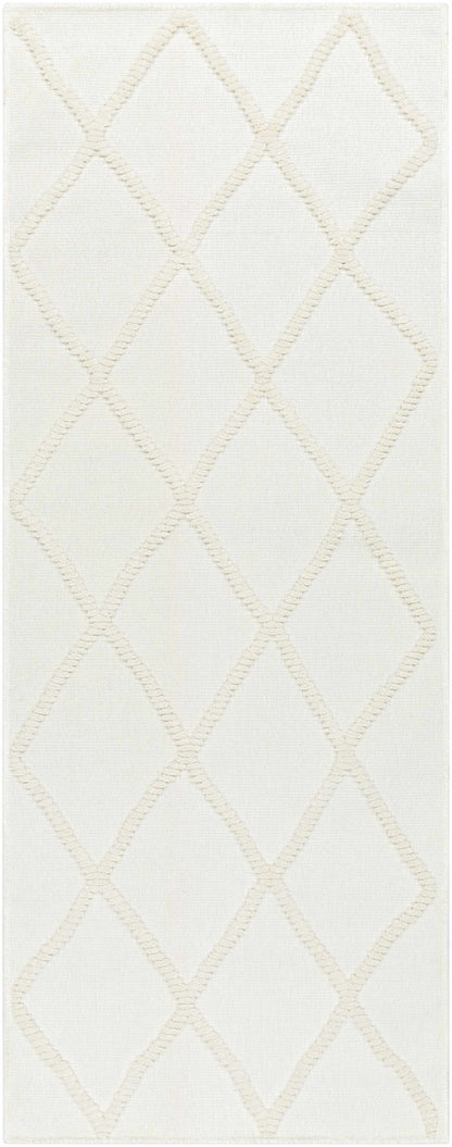 Amani White Washable Area Rug - Decor Addict, LLC