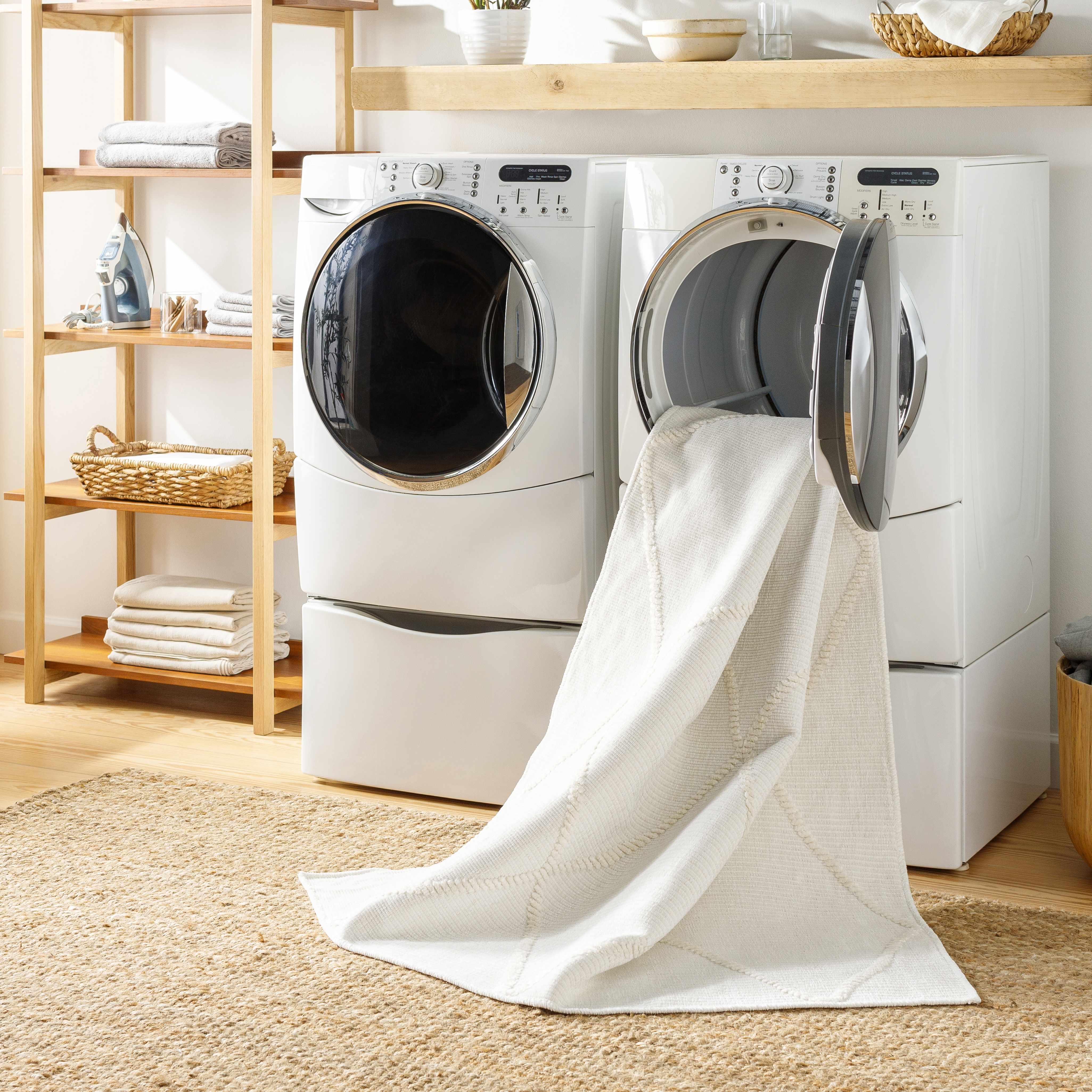 Amani White Washable Area Rug - Decor Addict, LLC